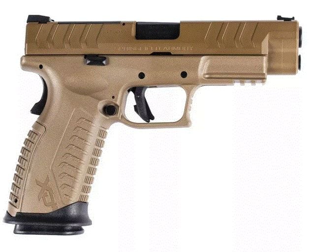 Springfield Armory XD-M Elite OSP 10mm Pistol, Optics Ready, Flat Dark Earth, META Trigger, Flared Magwell