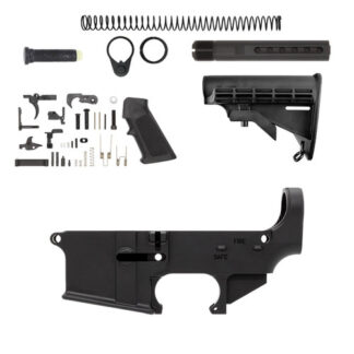 Forged Fire/Safe Marked 80% Lower Assembly
