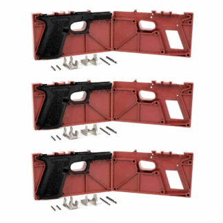 Polymer80 PF940Cv1™ 80% Compact Frame and Jig Kit (Glock® 19/23 Compatible) – 3-Pack