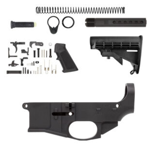 Premium Fire/Safe Marked Billet 80% Lower Assembly